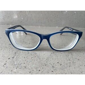 SUCCESS SS-91 Crystal 54-17-145 M.BLUE Eyeglasses Frames Only Rx blue full rim